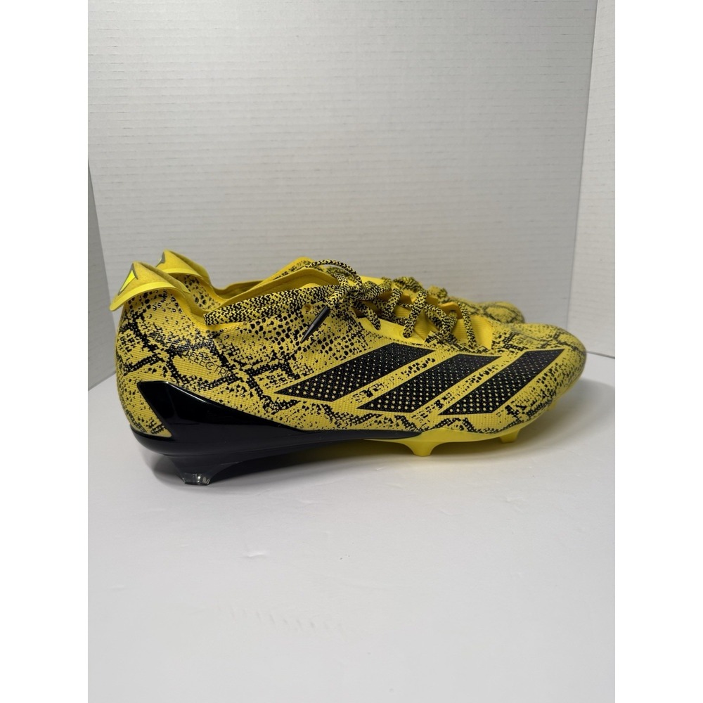 New adidas Mens 15 ADIZERO ELECTRIC II Exotic Speed Football Cleat Yellow IE3893 - Picture 15 of 16